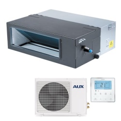 Сплит система AUX ALLD-H12/4R1B (v2) + AL-H12/4R1B(U) (v2) - описание: канальный, площадь охл/нагрева 35 кв.м,неинвертор.